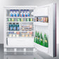 Accucold 24" Wide Built-In All-Refrigerator with Integrated Door Frame