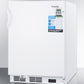 Accucold 24" Wide Built-In All-Refrigerator with Interior Basket Drawers ADA Compliant