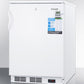 Accucold 24" Wide Built-In All-Refrigerator with Interior Basket Drawers Angle