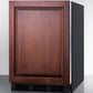 Accucold 24" Wide Built-In All-Refrigerator with Panel-Ready Door