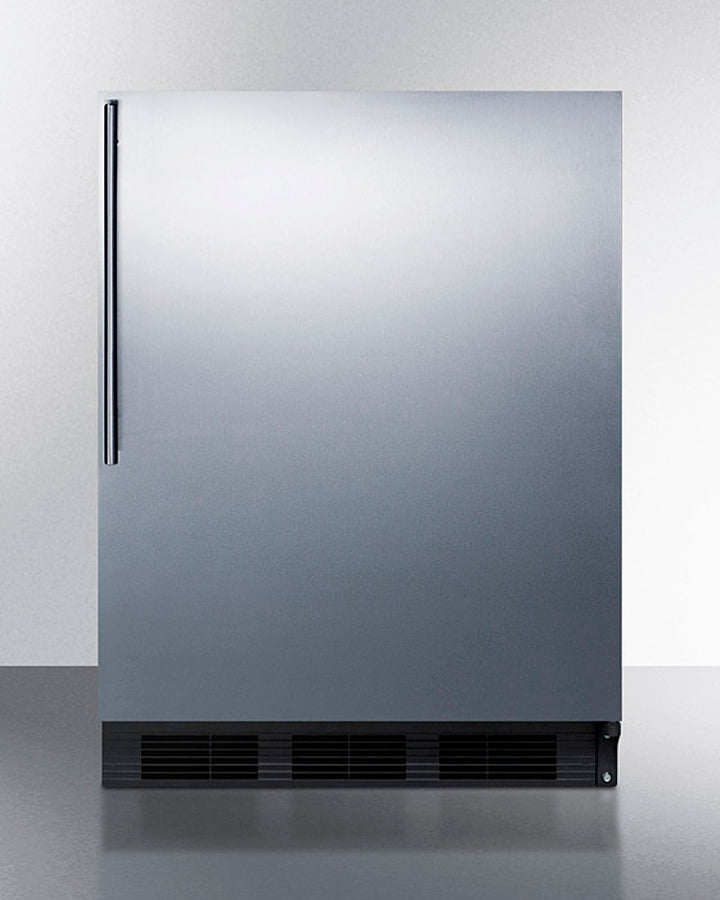 Accucold 24" Wide Built-In All-Refrigerator with Thin Handle ADA Compliant Front