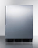 Accucold 24" Wide Built-In All-Refrigerator with Thin Handle