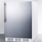 Accucold 24" Wide Built-In All-Refrigerator with Thin Handle