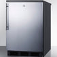 Accucold 24" Wide Built-In All-Refrigerator with Thin Handle