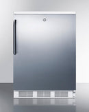 Accucold 24" Wide Built-In All-Refrigerator with Towel Bar Handle Front