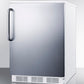Accucold 24" Wide Built-In All-Refrigerator with Towel Bar Handle