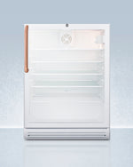 Accucold 24" Wide Built-In Beverage Center with Antimicrobial Pure Copper Handle ADA Compliant