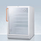 Accucold 24" Wide Built-In Beverage Center with Antimicrobial Pure Copper Handle ADA Compliant