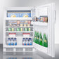 Accucold 24" Wide Built-In Refrigerator-Freezer ADA Compliant