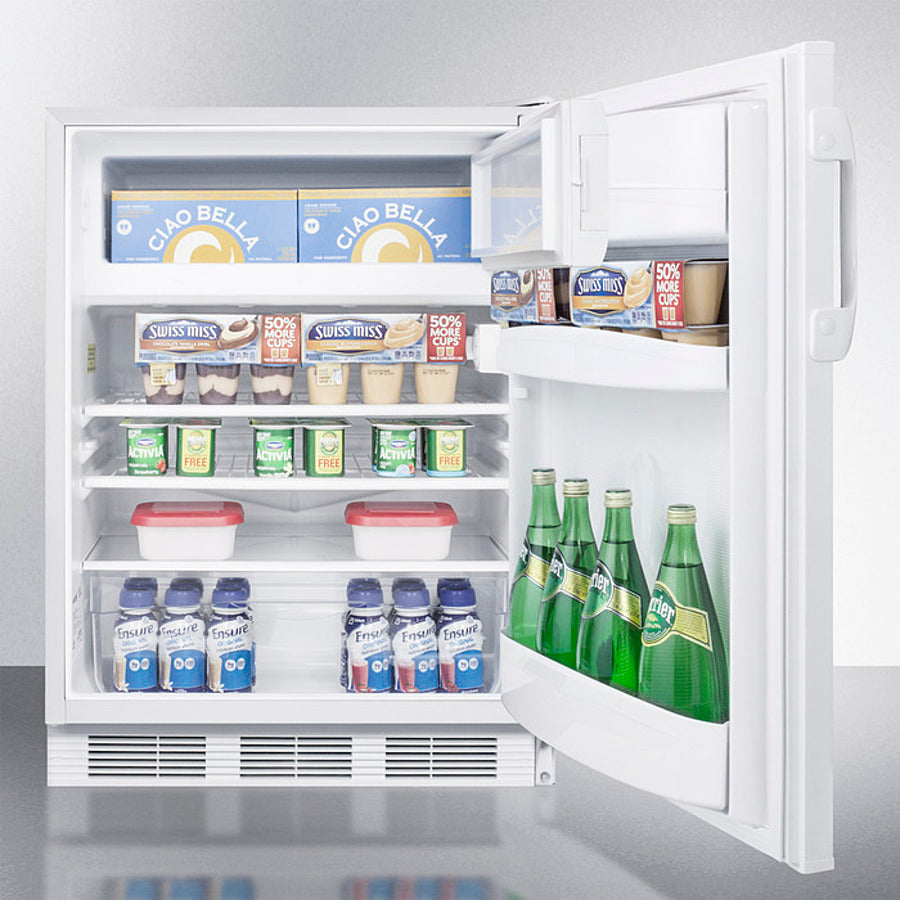 Accucold 24" Wide Built-In Refrigerator-Freezer ADA Compliant