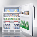 Accucold 24" Wide Built-In Refrigerator-Freezer ADA Compliant