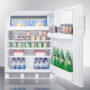 Accucold 24" Wide Built-In Refrigerator-Freezer