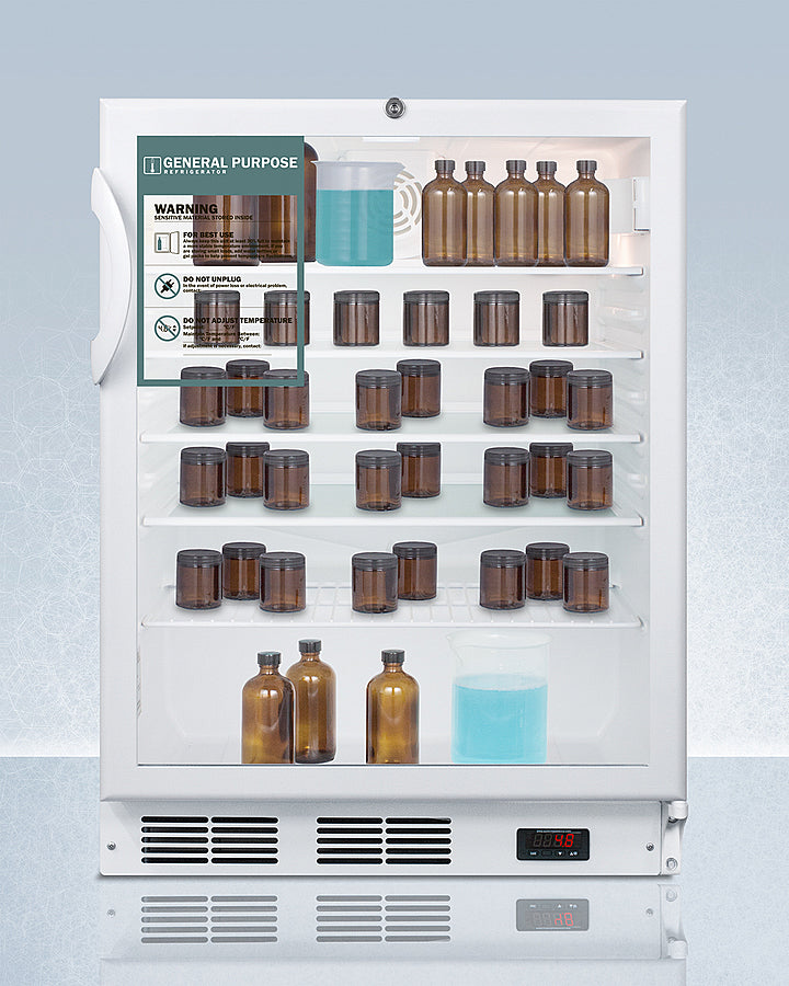 Accucold 24" Wide General Purpose Built-In All-Refrigerator ADA Compliant