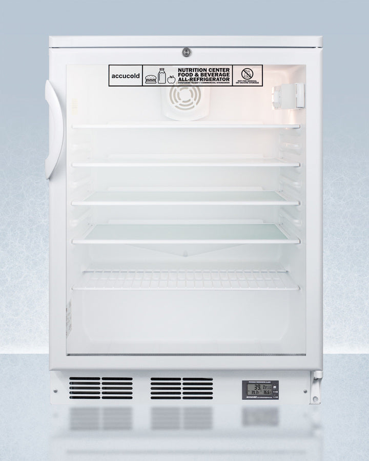 Accucold 24" Wide Nutrition Center All-Refrigerator