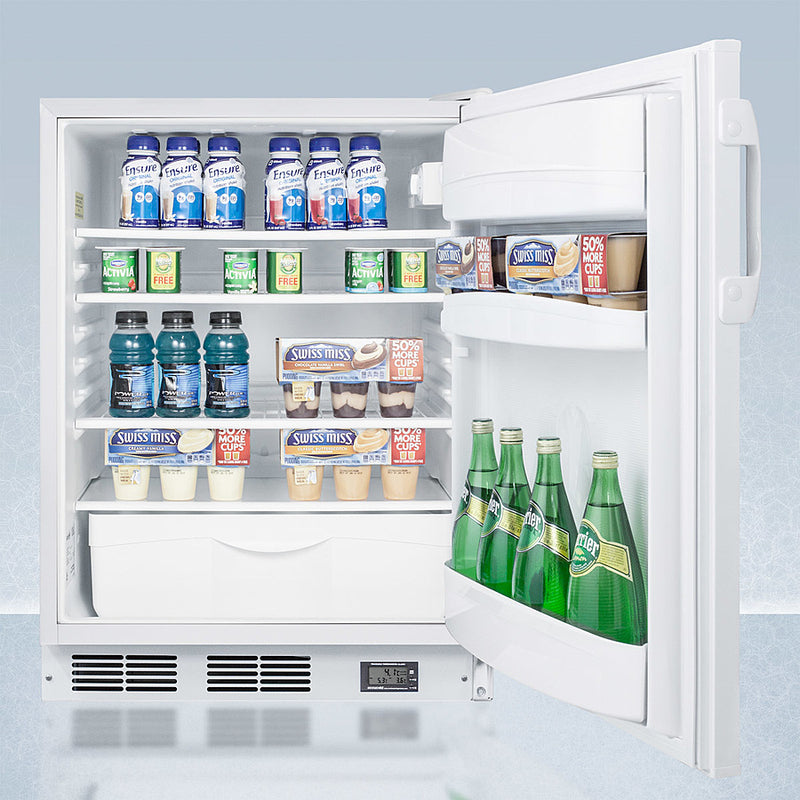 Accucold 24" Wide Nutrition Center Built-In All-Refrigerator ADA Compliant
