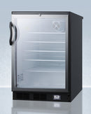 Accucold 24" Wide Nutrition Center Built-In Glass Door All-Refrigerator