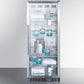 Accucold 24" Wide Pharmacy Refrigerator in Stainless Steel Full