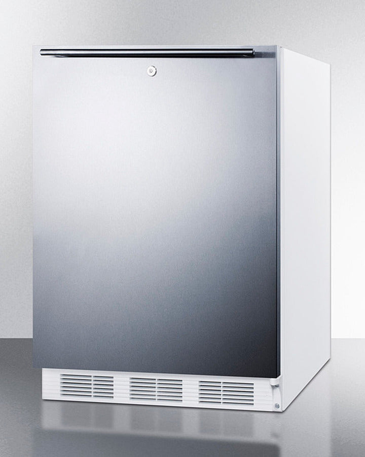 Accucold 24" Wide Refrigerator-Freezer ADA Compliant Angle