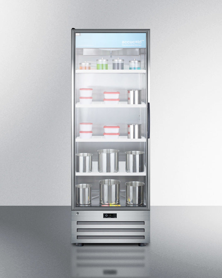 Accucold 28" Wide Pharmacy Refrigerator Full