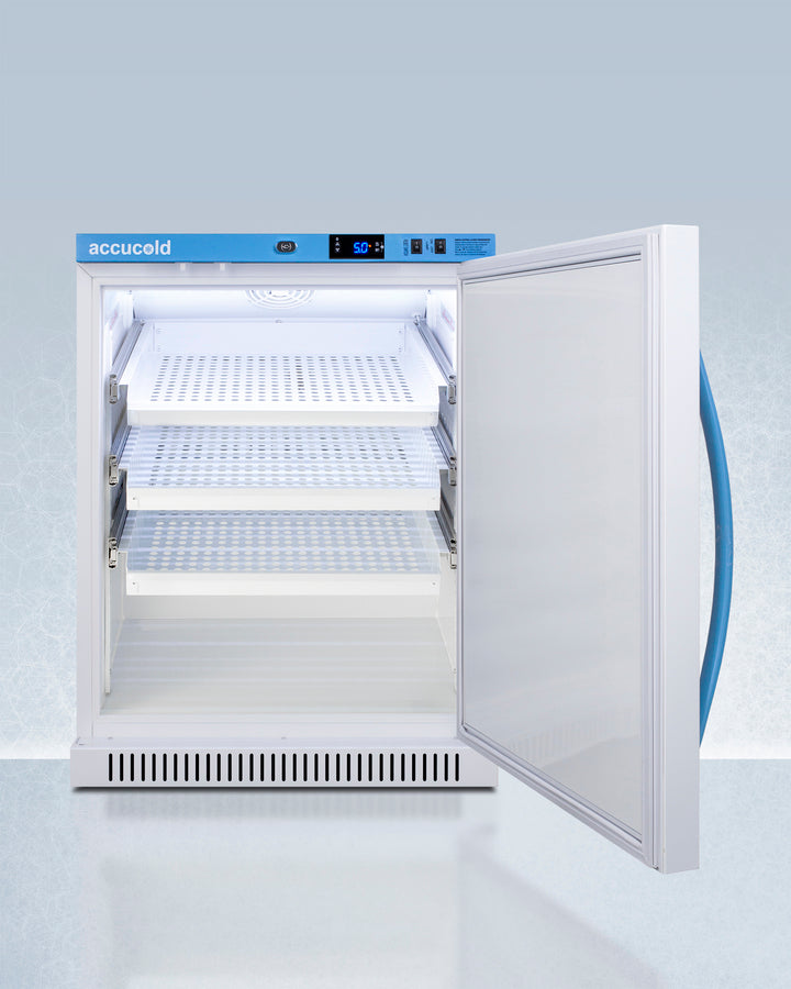Accucold 6 Cu.Ft. ADA Height Vaccine Refrigerator with Removable Drawers