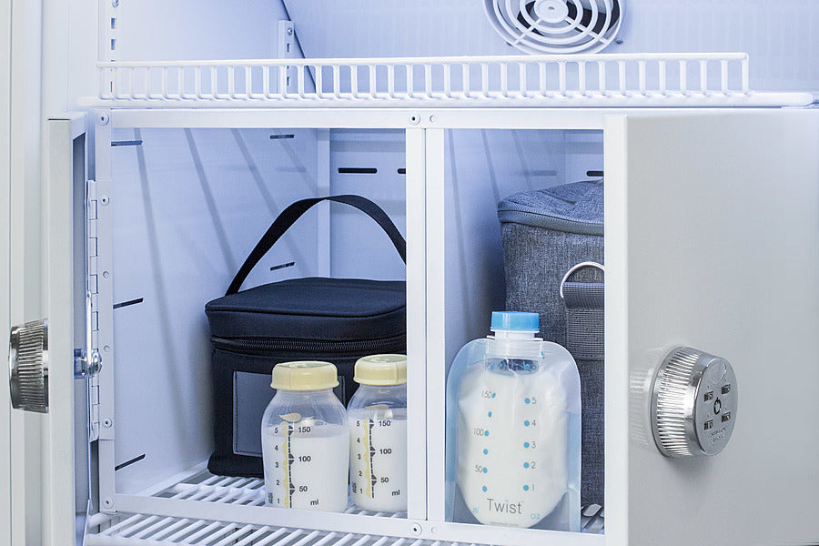 Accucold 6 Cu.Ft. MOMCUBE™ Breast Milk Refrigerator with Interior Lockers ADA Height
