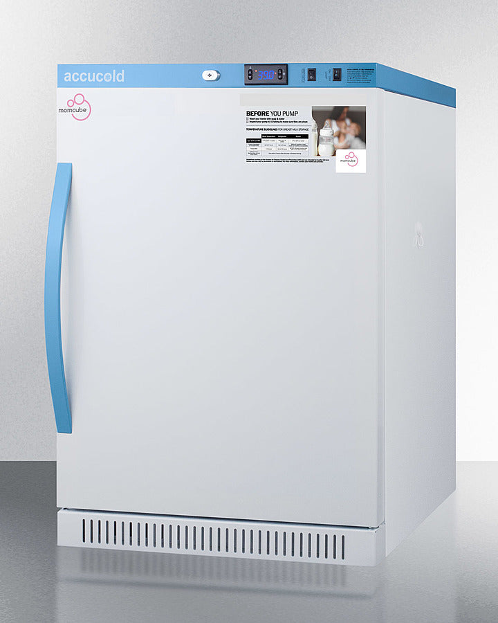 Accucold 6 Cu.Ft. MOMCUBE™ Breast Milk Refrigerator with Interior Lockers ADA Height
