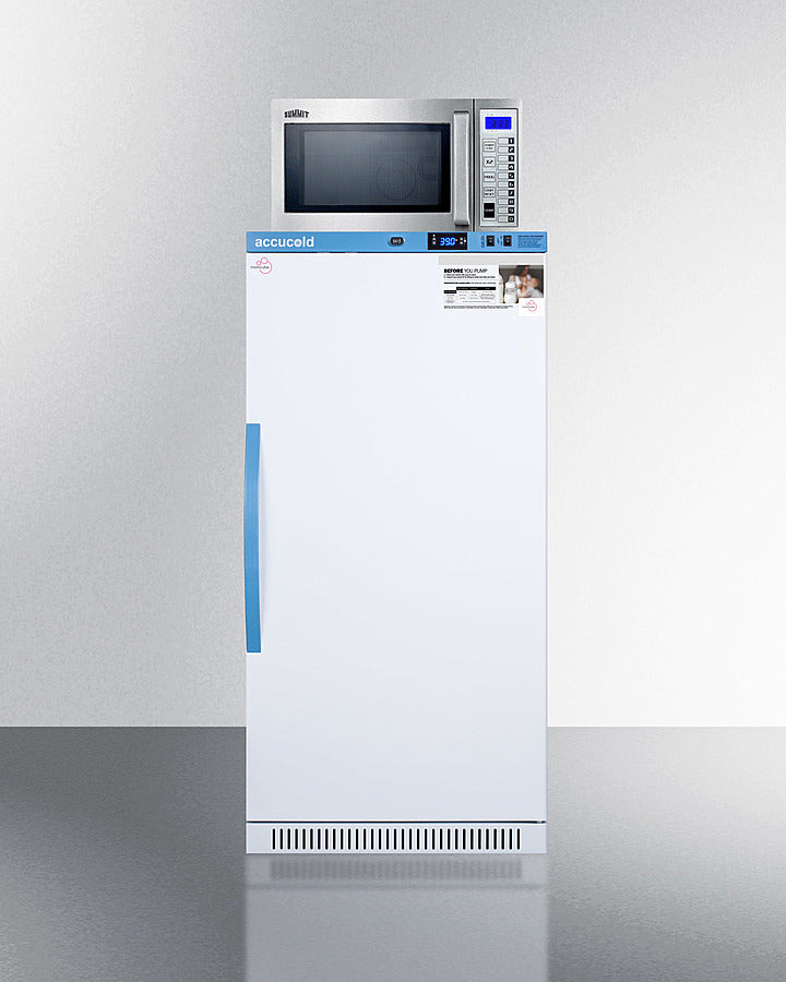 Accucold 8 cu.ft. MOMCUBE Breast Milk Refrigerator/Microwave Combination