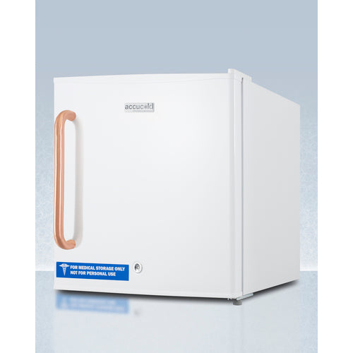 Accucold Compact All-Freezer with Antimicrobial Pure Copper Handle