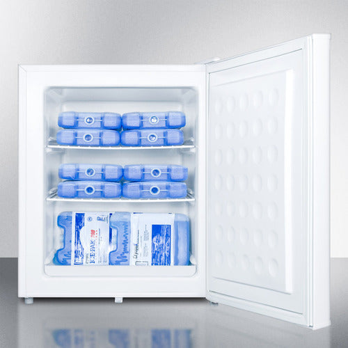 Accucold Compact All-Freezer with Reversible Door and Front Lock