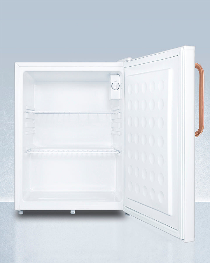 Accucold Compact All-Refrigerator with Antimicrobial Pure Copper Handle