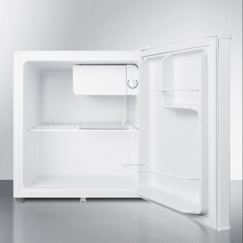 Accucold Compact Refrigerator-Freezer with Front-Mounted Lock