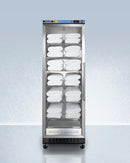 Accucold PureTherm 24" Wide Blanket Warmer with Black Cabinet and Left Hand Door