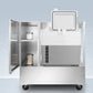 Accucold Stainless Steel Cart with Portable Refrigerator/Freezer