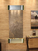 ADAGIO Inspiration Falls Round Stainless Steel Green Featherstone