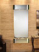 ADAGIO Inspiration Falls Round Stainless Steel Silver Mirror 