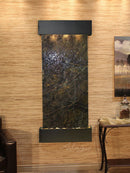 Adagio Inspiration Falls Square Blackened Copper Green Marble