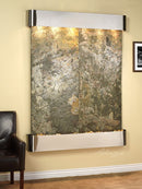 Adagio Majestic River Round Stainless Steel Green Natural Slate 