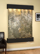 Adagio Majestic River Square Blackened Copper Green Natural Slate