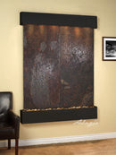 Adagio Majestic River Square Blackened Copper Multi Color Natural Slate 