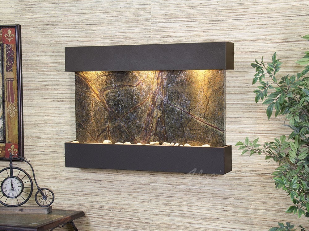 Adagio Reflection Creek Antique Bronze Green Marble