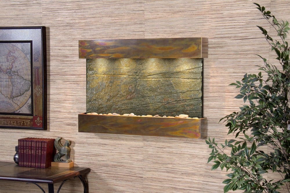 Adagio Reflection Creek Rustic Copper Green Natural Slate