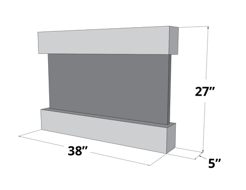 Adagio Reflection Creek Rustic Copper Silver Mirror 