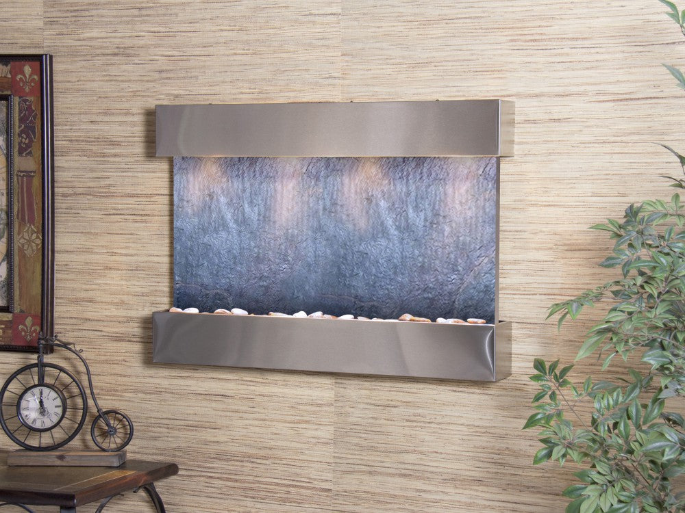 Adagio Reflection Creek Stainless Steel Black Featherstone
