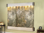 Adagio Solitude River Round Stainless Steel Green Natural Slate
