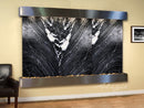 Adagio Solitude River Square Stainless Steel Black Marble 