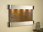 Adagio Sunrise Springs Round Stainless Steel Multi Color Natural Slate
