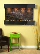 Adagio Sunrise Springs Square Blackened Copper Green Marble 