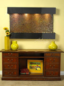 Adagio Sunrise Springs Square Blackened Copper Multi Color Natural Slate 