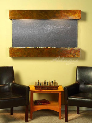 Adagio Sunrise Springs Square Rustic Copper Black Featherstone 