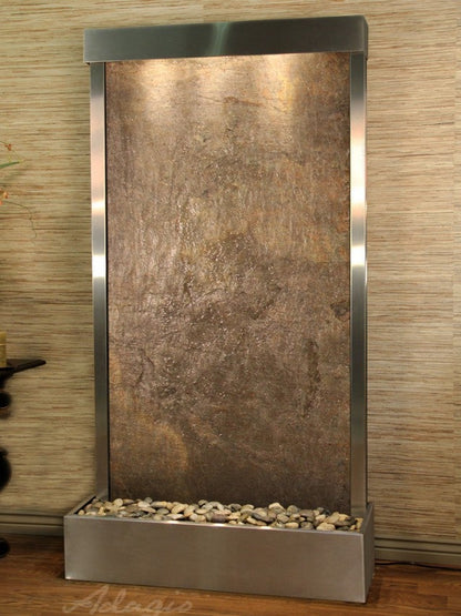 ADAGIO Tranquil River Flush Mount Stainless Steel Green Featherstone -